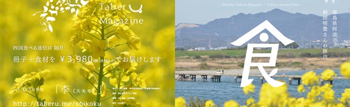 四国食べる通信4月号、編集中 四国食べる通信4月号、編集中