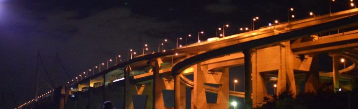 夜の瀬戸大橋 Night Great Seto Bridge 夜の瀬戸大橋 Night Great Seto Bridge