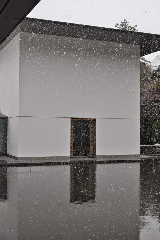 雪の思索空間、「鈴木大拙館」 Daisetz Teitaro Suzuki