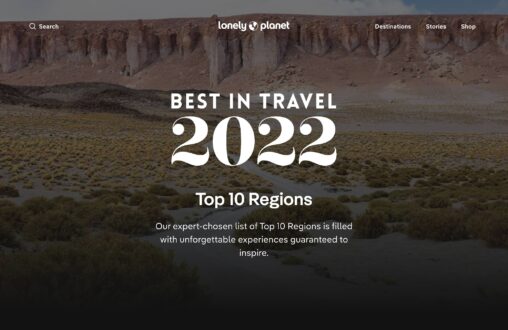 シェア世界一を誇る旅行ガイドブック『ロンリープラネット』で四国が世界6位！ - Best in Travel 2022 "Lonely Planet"