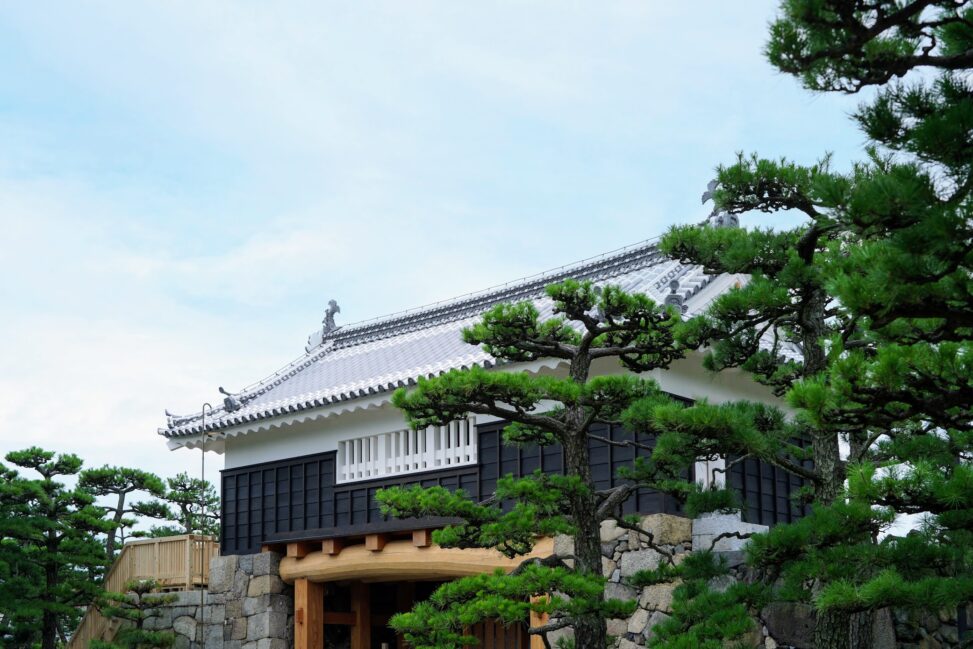 【香川】幻の国宝！77年ぶりに復活『高松城跡 桜御門』 - The Sakura Gate at Takamatsu Castle Ruins has been restored for the first time in 80 years.