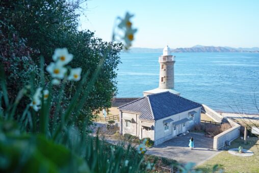 【香川】男木島の灯台とスイセン郷 - [Kagawa] Ogijima Lighthouse and Daffodil fields
