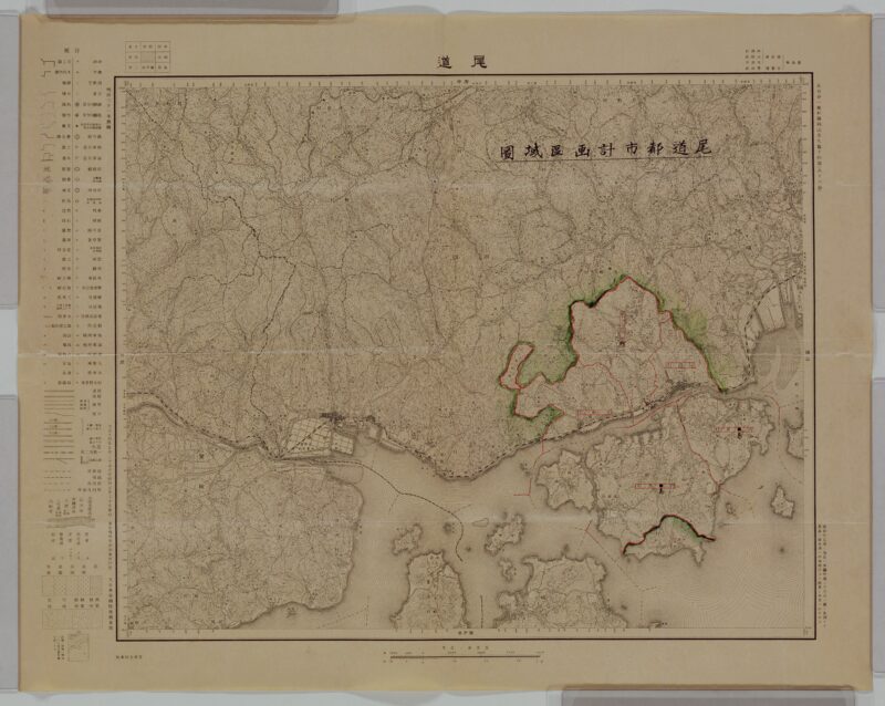 1929年 地図 広島県 宿祢島