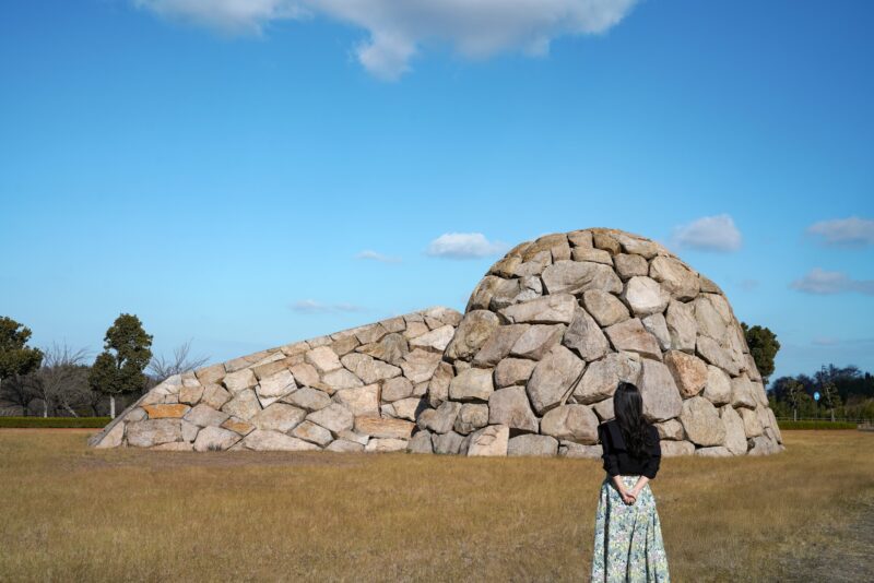 イサムノグチさんの遺作『タイム・アンド・スペース』 – “TIME AND SPACE” by Isamu Noguchi