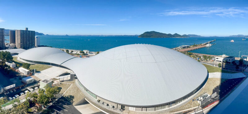 瀬戸内にSANAA設計の新しいシンボル建築『新香川県立体育館』 - Kagawa pref. arena designed by SANAA