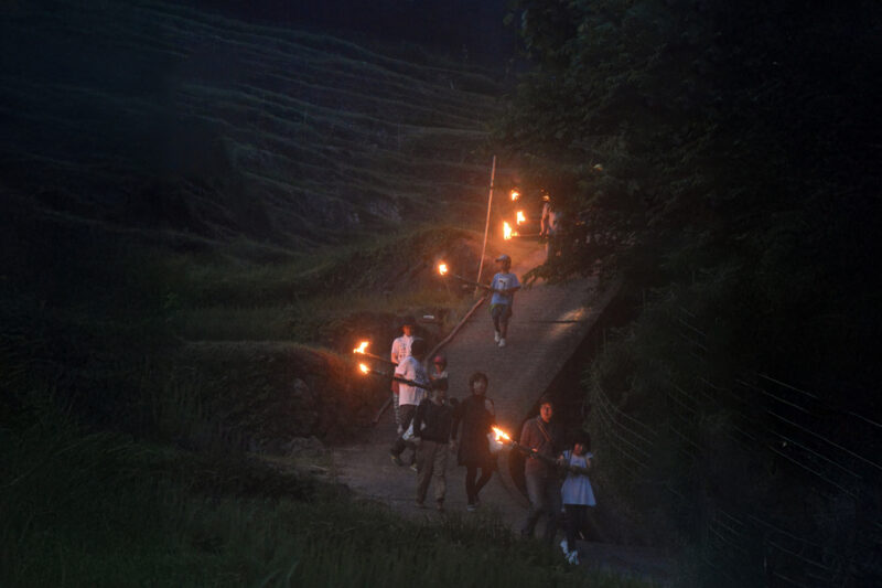 【小豆島】虫送り、江戸時代から島に伝わる行事 – [Shodoshima island] The torch procession at island