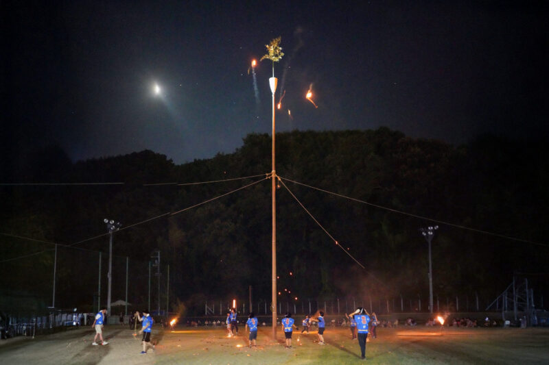 【愛媛 8/14】五反田の柱祭り – [Ehime, 14 Aug.] Gotanda’s Pillar Festival