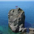 【愛媛】網掛岩（つなかけいわ） 三島神社 – [Ehime] Tsunakakeiwa Rock, Mishima shrine